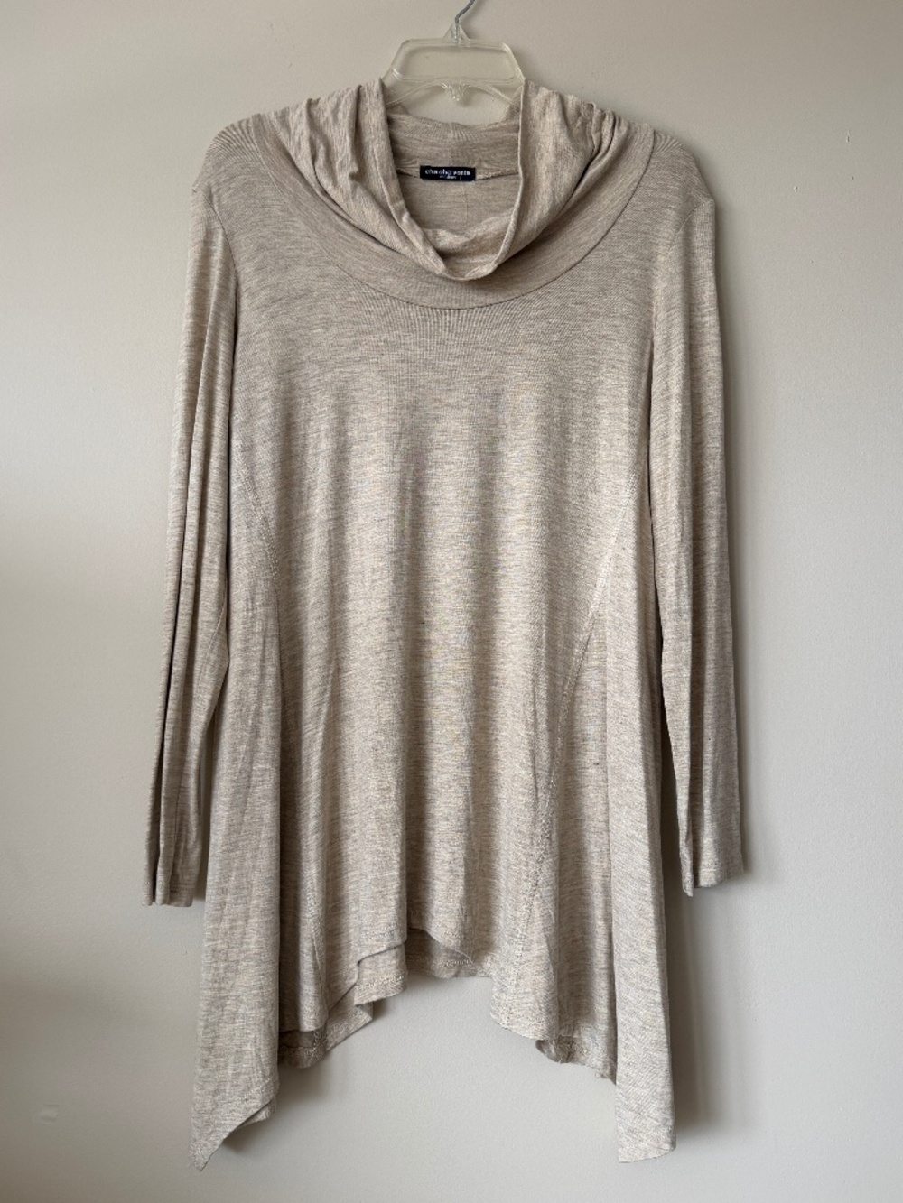 (NWT) WOMEN'S CHA CHA VENTE SWEATER DRESS W/COWL COLLAR, SIZE: MEDIUM